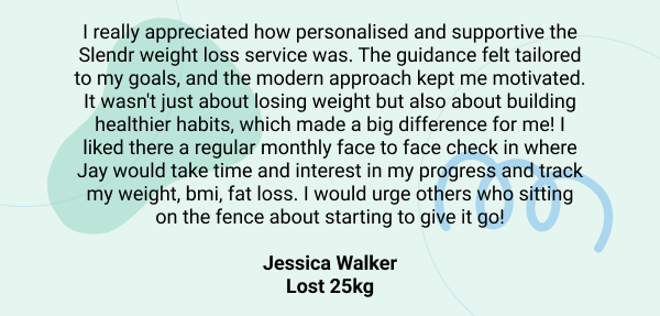 Jessica Walker - Slendr Weight Loss Testimonial