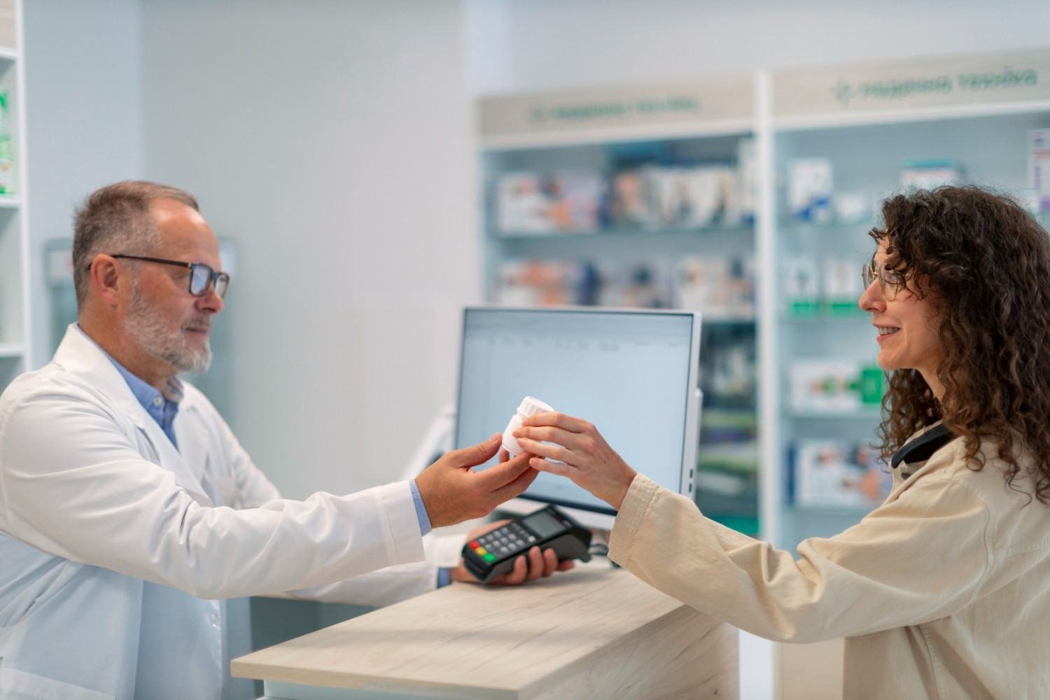 Private pharmacist consultation at Earls Barton Pharmacy